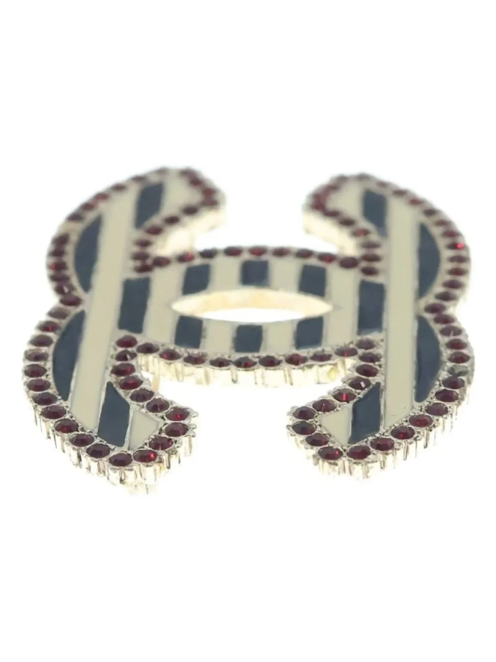 Chanel CC Logo Brooch Pin Badge Multicolor 03A